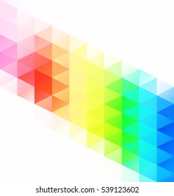 Colorful Grid Mosaic Background, Creative Design Templates