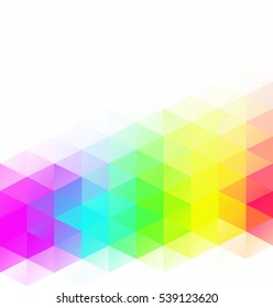 Colorful Grid Mosaic Background, Creative Design Templates