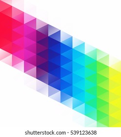 Colorful Grid Mosaic Background, Creative Design Templates