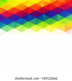 Colorful Grid Mosaic Background, Creative Design Templates