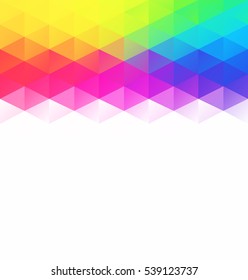 Colorful Grid Mosaic Background, Creative Design Templates