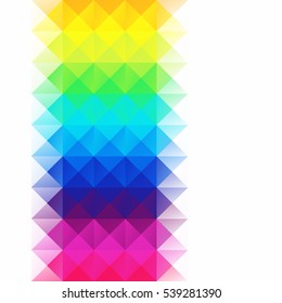Colorful Grid Mosaic Background, Creative Design Templates