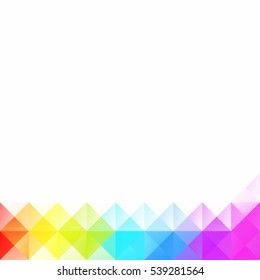 Colorful Grid Mosaic Background, Creative Design Templates