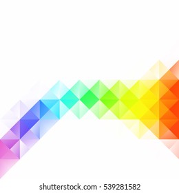 Colorful Grid Mosaic Background, Creative Design Templates