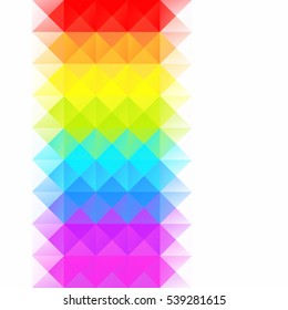 Colorful Grid Mosaic Background, Creative Design Templates
