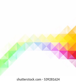 Colorful Grid Mosaic Background, Creative Design Templates