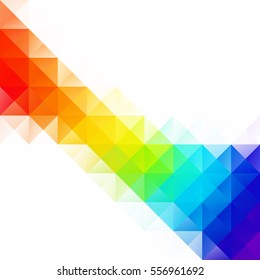 Colorful Grid Mosaic Background, Creative Design Templates