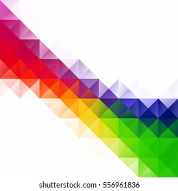 Colorful Grid Mosaic Background, Creative Design Templates