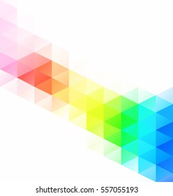 Colorful Grid Mosaic Background, Creative Design Templates