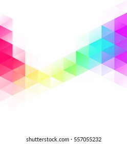 Colorful Grid Mosaic Background, Creative Design Templates