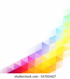 Colorful Grid Mosaic Background, Creative Design Templates