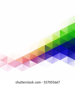 Colorful Grid Mosaic Background, Creative Design Templates