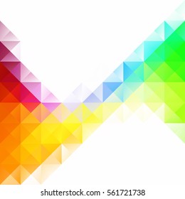 Colorful Grid Mosaic Background, Creative Design Templates