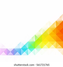 Colorful Grid Mosaic Background, Creative Design Templates
