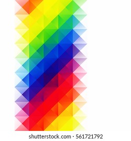 Colorful Grid Mosaic Background, Creative Design Templates