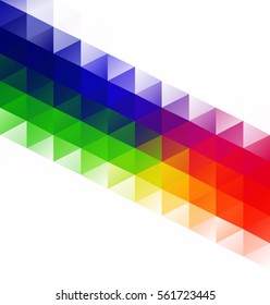 Colorful Grid Mosaic Background, Creative Design Templates