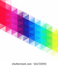 Colorful Grid Mosaic Background, Creative Design Templates