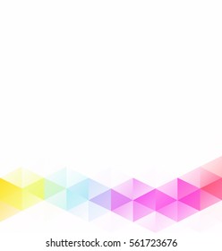 Colorful Grid Mosaic Background, Creative Design Templates