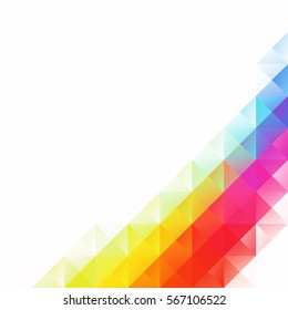Colorful Grid Mosaic Background, Creative Design Templates