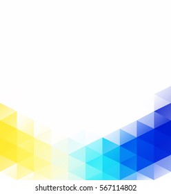 Colorful Grid Mosaic Background, Creative Design Templates