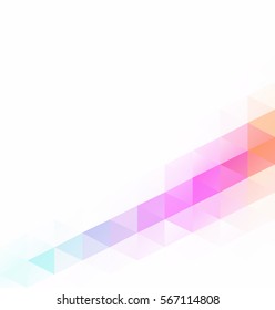 Colorful Grid Mosaic Background, Creative Design Templates