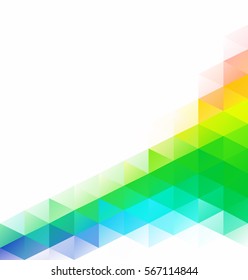 Colorful Grid Mosaic Background, Creative Design Templates