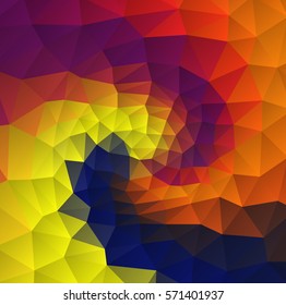 Colorful Grid Mosaic Background. Creative Design Templates.
