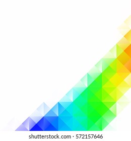 Colorful Grid Mosaic Background, Creative Design Templates