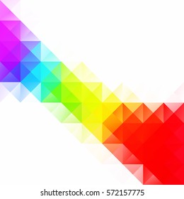 Colorful Grid Mosaic Background, Creative Design Templates