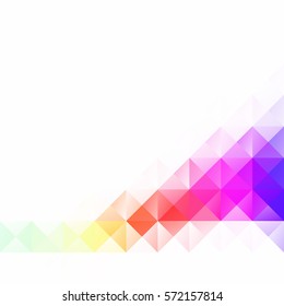 Colorful Grid Mosaic Background, Creative Design Templates
