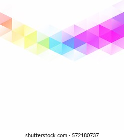 Colorful Grid Mosaic Background, Creative Design Templates
