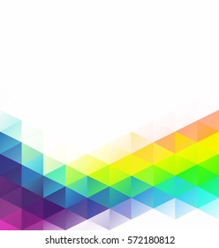 Colorful Grid Mosaic Background, Creative Design Templates