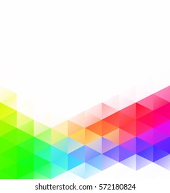 Colorful Grid Mosaic Background, Creative Design Templates