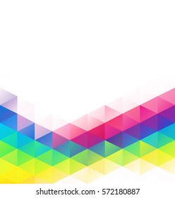 Colorful Grid Mosaic Background, Creative Design Templates