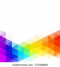 Colorful Grid Mosaic Background, Creative Design Templates