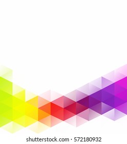 Colorful Grid Mosaic Background, Creative Design Templates