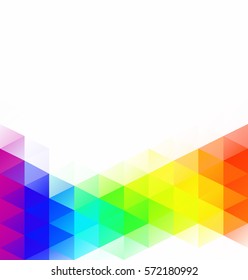 Colorful Grid Mosaic Background, Creative Design Templates