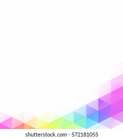 Colorful Grid Mosaic Background, Creative Design Templates