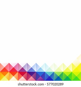 Colorful Grid Mosaic Background, Creative Design Templates