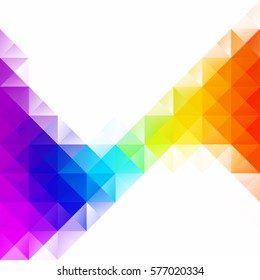 Colorful Grid Mosaic Background, Creative Design Templates