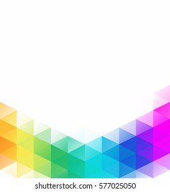 Colorful Grid Mosaic Background, Creative Design Templates