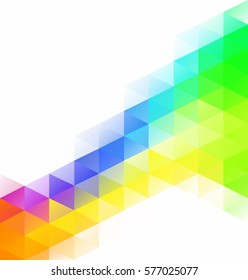 Colorful Grid Mosaic Background, Creative Design Templates