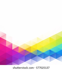 Colorful Grid Mosaic Background, Creative Design Templates