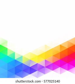 Colorful Grid Mosaic Background, Creative Design Templates