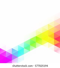 Colorful Grid Mosaic Background, Creative Design Templates