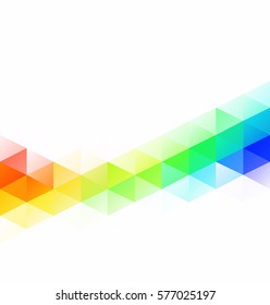 Colorful Grid Mosaic Background, Creative Design Templates