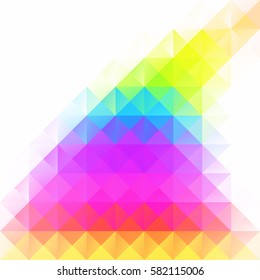 Colorful Grid Mosaic Background, Creative Design Templates