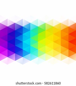 Colorful Grid Mosaic Background, Creative Design Templates