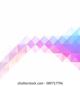 Colorful Grid Mosaic Background, Creative Design Templates