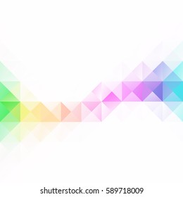 Colorful Grid Mosaic Background, Creative Design Templates